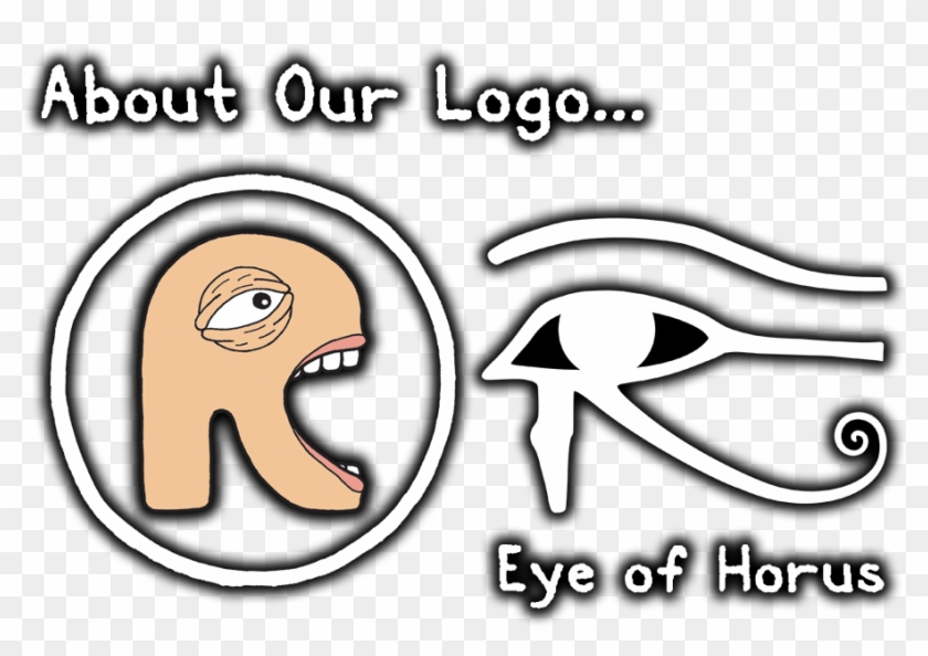 Rawr Logo Rawr Life Logo Eye Of Horus - Coelho Da Play Boy Clipart #4372756