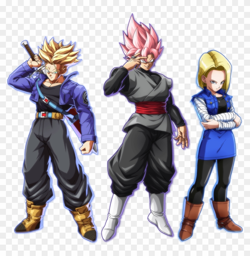 View Samegoogleiqdbsaucenao Main Team , - Dragon Ball Fighterz Trunks Png Clipart