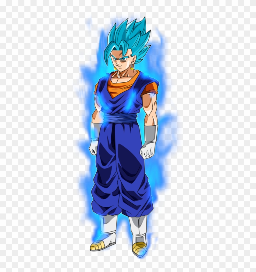 Vegetto Ssj Blue - Dragonball Z Vegito Ssj Blue Clipart #4373309