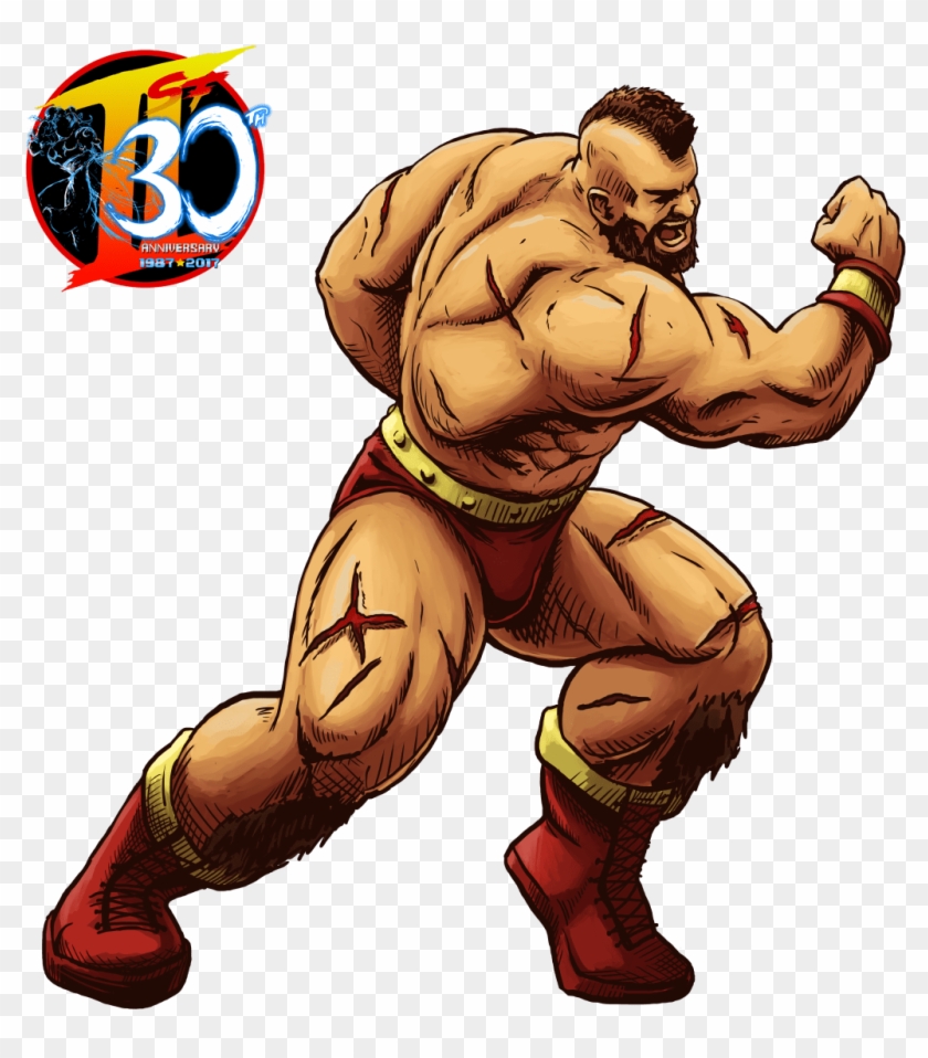 Zangief By Crescentdebris - Zangief Street Fighter 2 Clipart #4373419