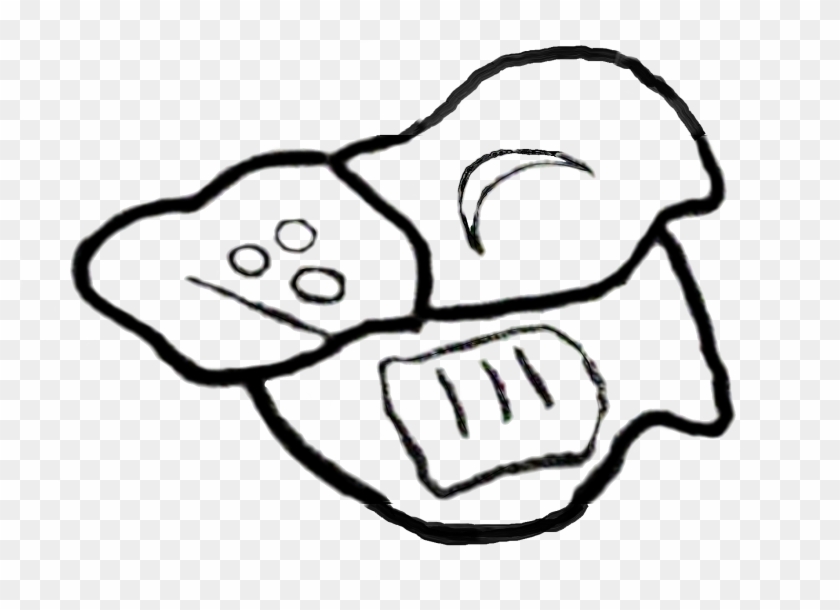 Akizuki Yamana Hayakawa Map Hidden Fortress - Line Art Clipart