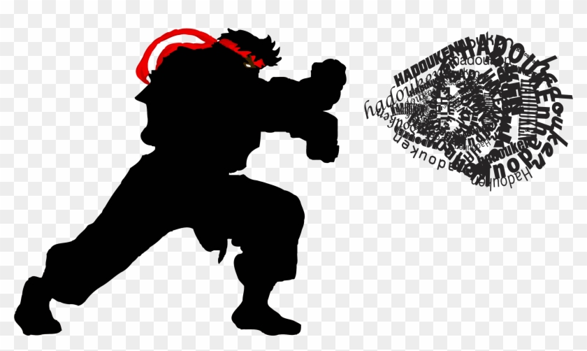 Hadouken Ryu Y Ken Clipart #4373742