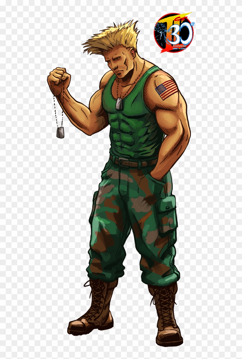 Guile By Crescentdebris - Street Fighter Game Guile Clipart #4373828