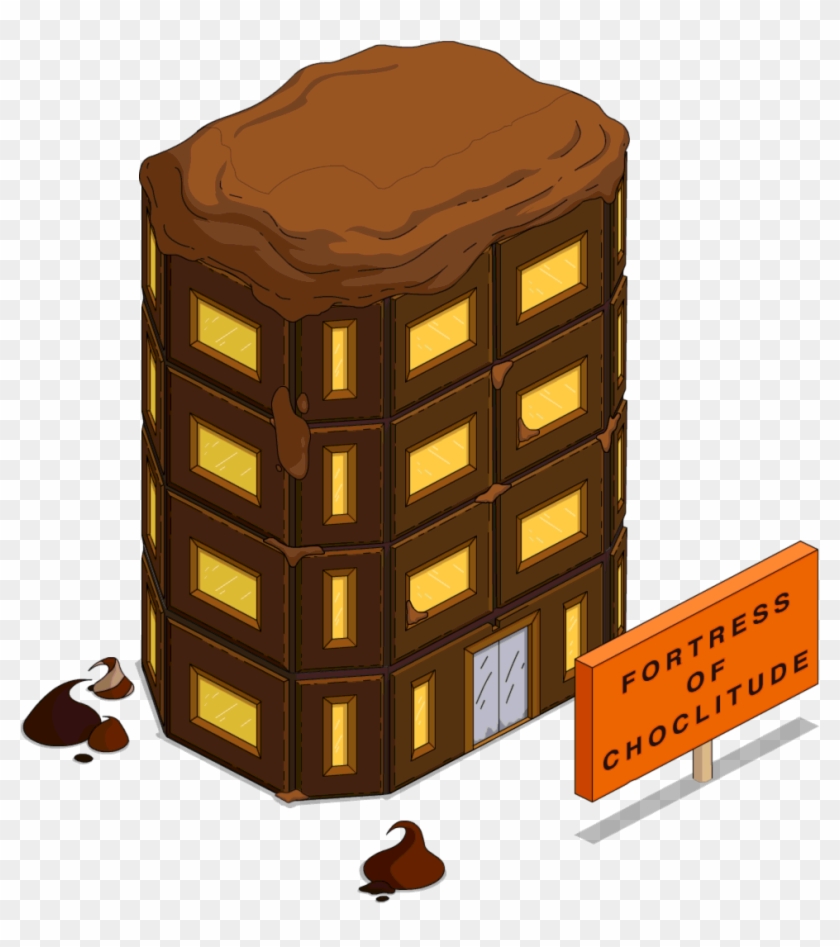 Tapped Out Fortress Of Choclitude - Fortress Of Choclitude Tapped Out Clipart