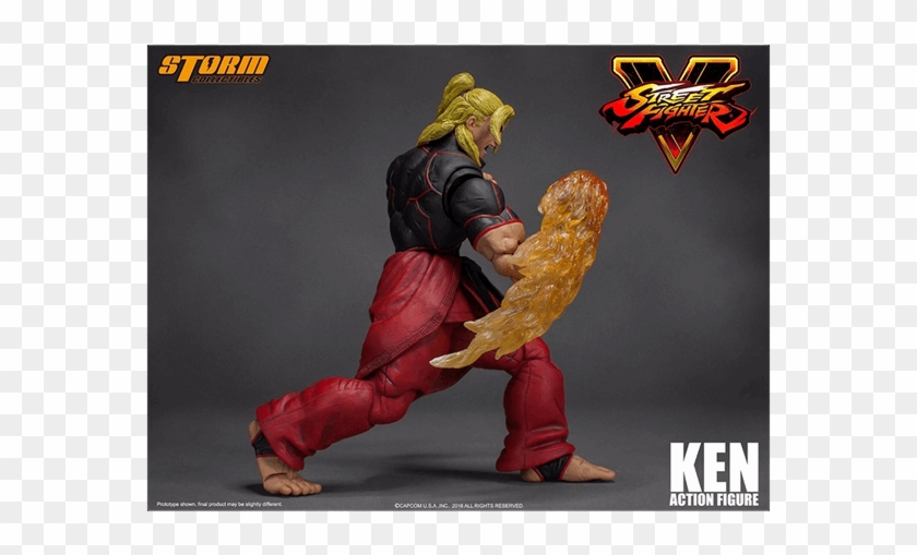 Ken 1/12 Scale Figure - Ken Street Fighter 2017 Clipart #4374096
