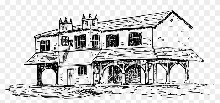 Line Art Drawing Computer Icons Architecture Building - Pasar Png Vector Clipart