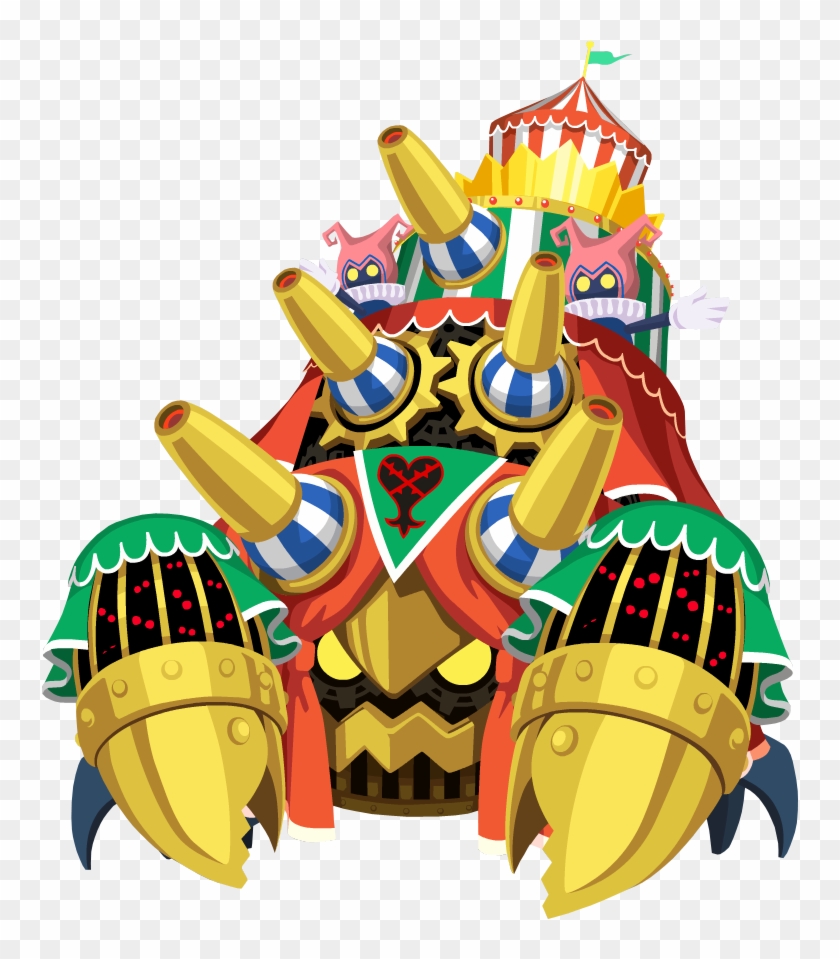 Circus Fortress - Illustration Clipart