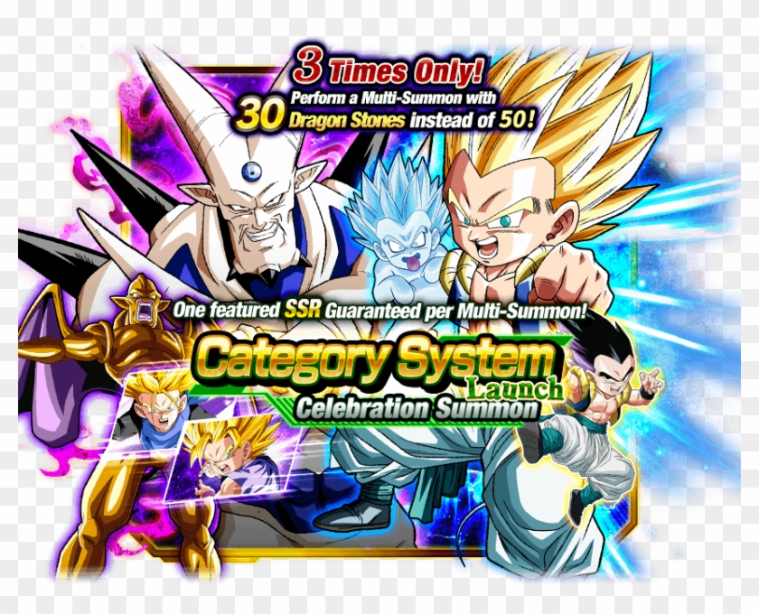 Delta Atom New Dokkan Multi-summon / Category System - Team Dragon Malefique Dokkan Clipart #4374544