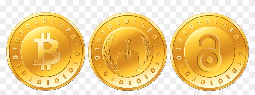 The Many Faces Of Bitcoin - Coin Clipart