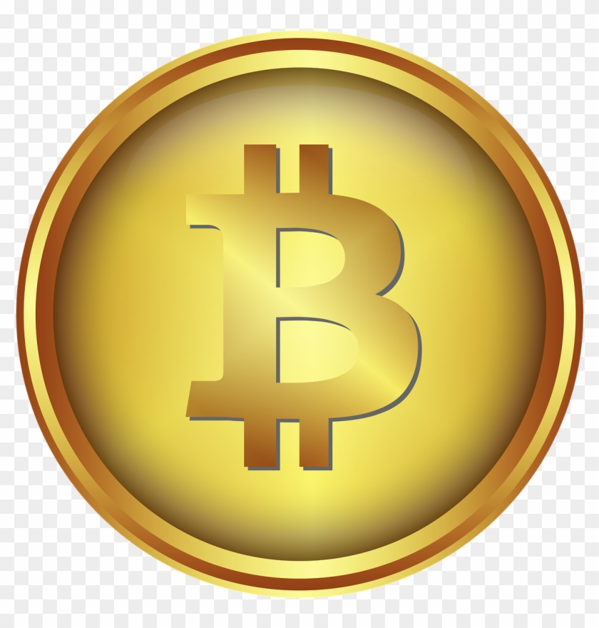 Symbol,transparent - Bitcoin Gold Coin Png Clipart #4374819