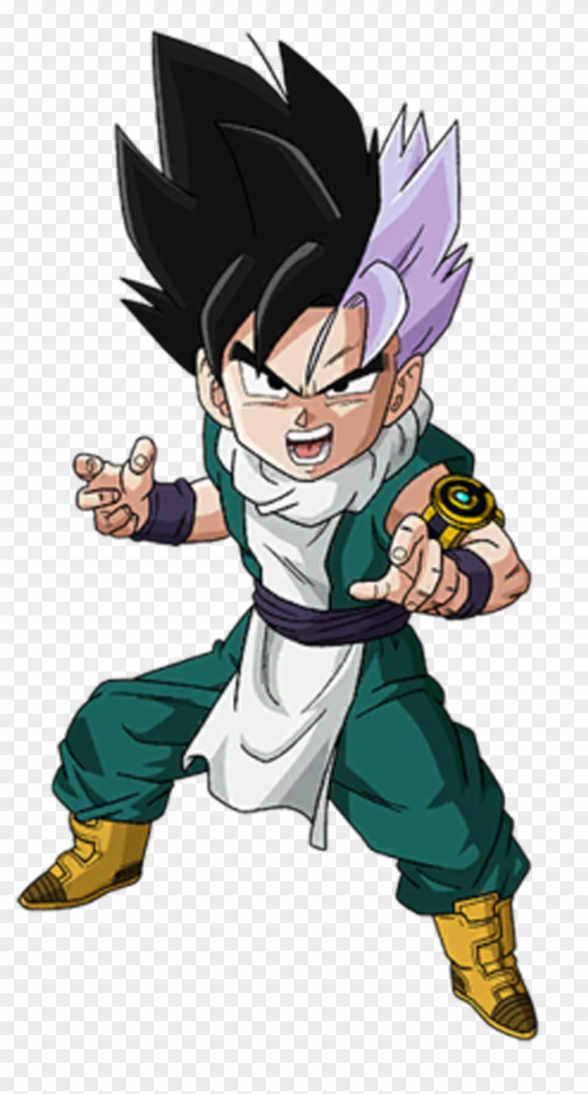 Gohan And Trunks Fusion Clipart #4374877