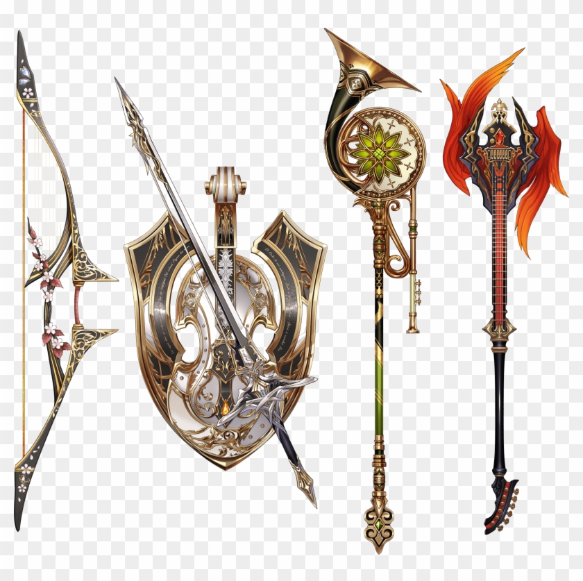 Armonics Are Weapon-instruments, Created By The Legendary - Shining Resonance Refrain Shining Dragon Clipart #4374879