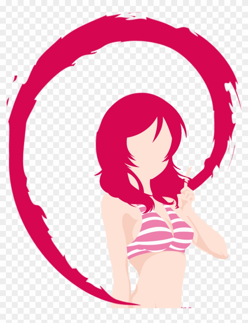 64445025 - >> - Debian Logo Png Black Clipart #4374880