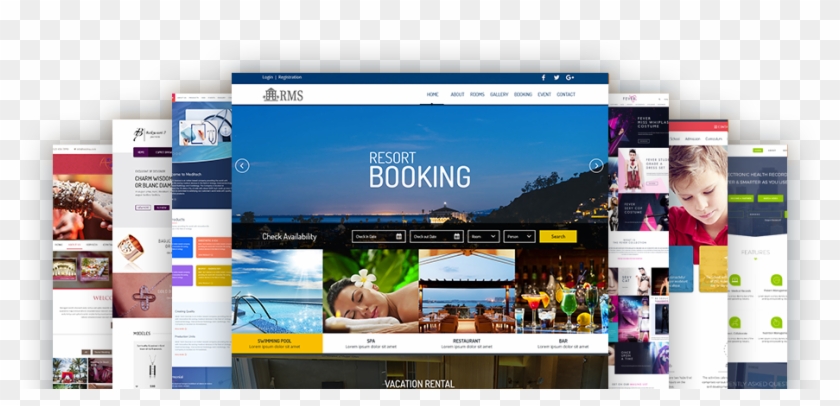 Website Screen - Display Ad Banners Clipart