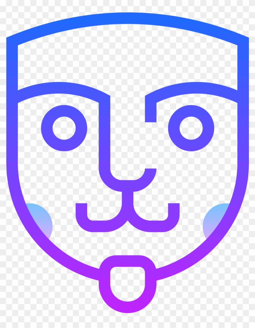 Máscara Anónima Icon - Mask Clipart