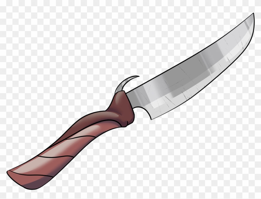 Crowley R - Hunting Knife Clipart