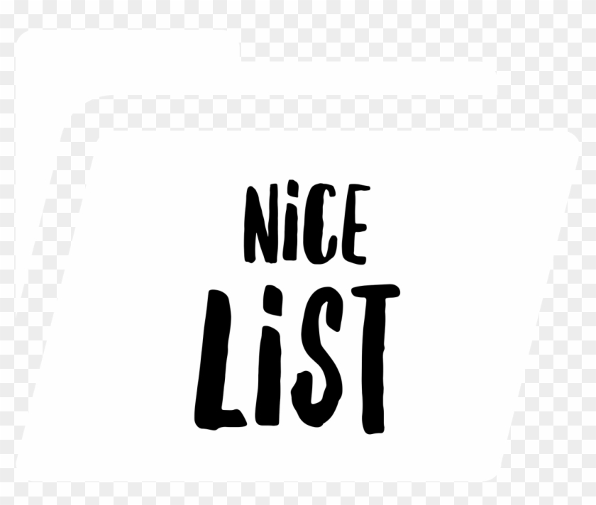 Nice List Folder Clipart #4375440