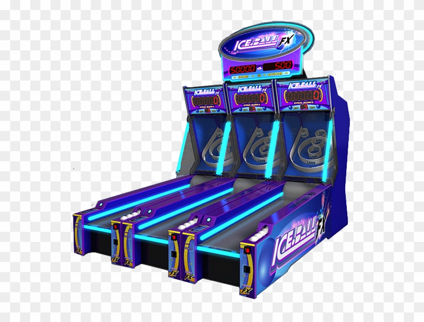 Ice Ball Fx Alley Roller Arcade Redemption Machine - Ice Ball Fx Arcade Game Clipart #4375759