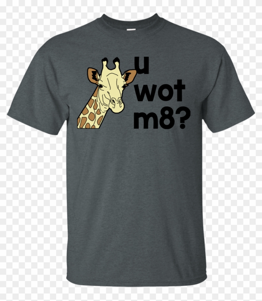 Giraffe U Wot M8 - Drive Fast Eat Shirt Clipart