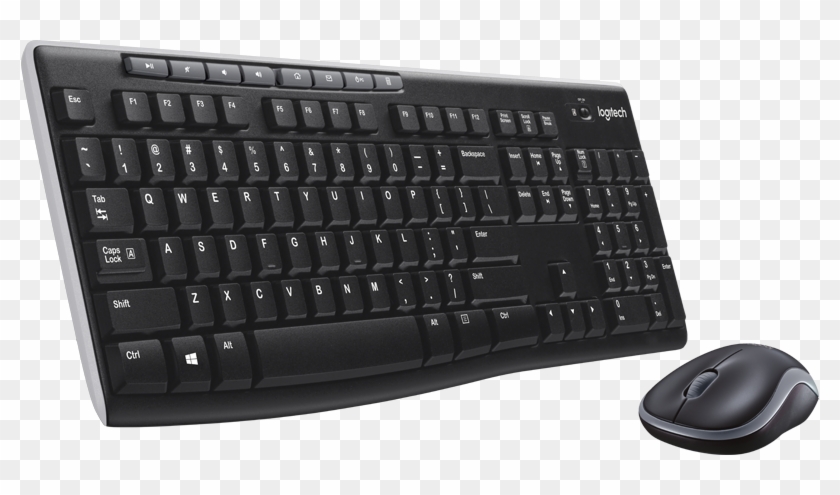 Logitech Mk270 Wireless Keyboard And Mouse Combo - Logitech K260 Wireless Keyboard Clipart #4375780