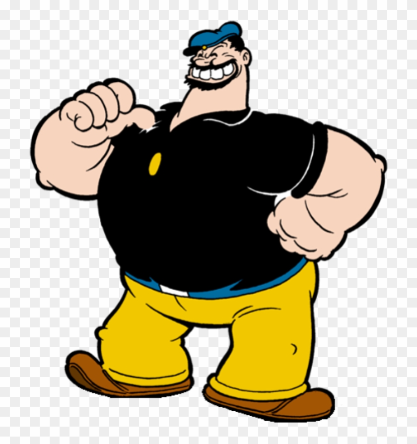 Popeye Brutus 3 Png - Brutus Popeye Clipart #4375881