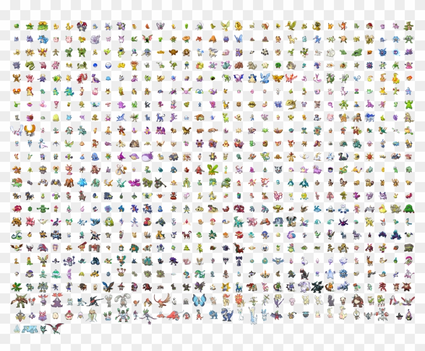 Shinies , - Todos Los Pokemon 649 Clipart #4375882