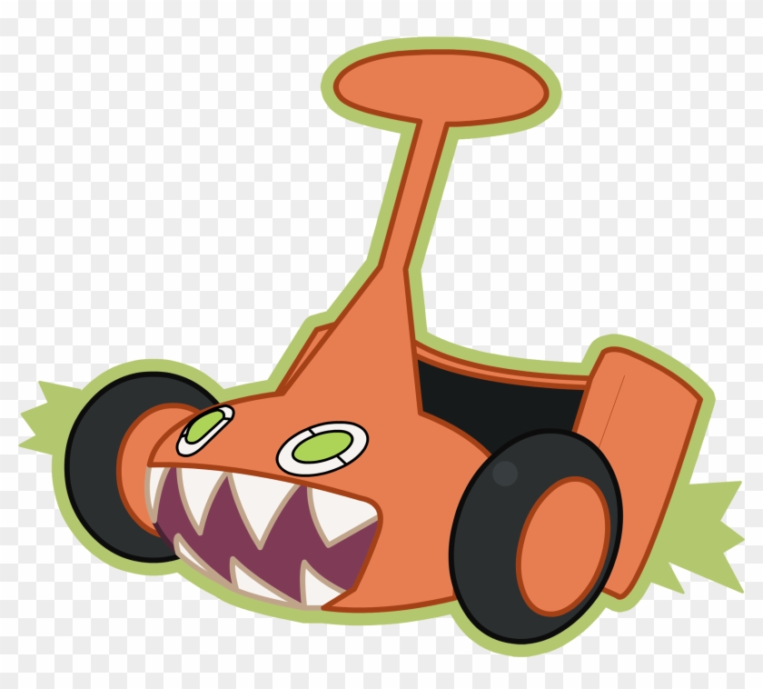 Rotom Vector <2415x2000> - Cartoon Clipart #4375883