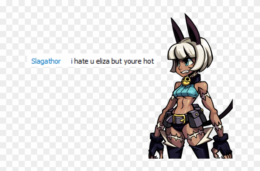 [ Img] - Skull Girl Game Character Clipart