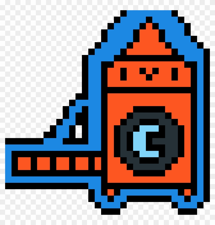 Wash Rotom - Underswap Papyrus Pixel Grid Clipart