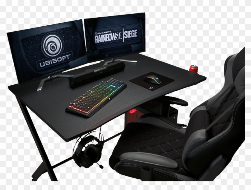 Gxt 711 Dominus Gaming Desk - Trust Gxt 711 Dominus Gaming Desk Clipart