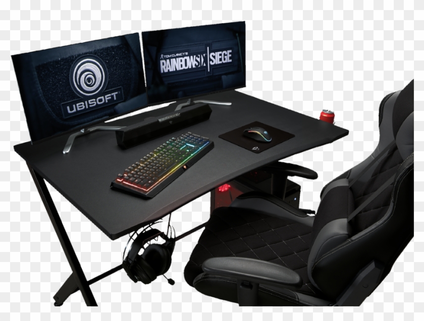 Gxt 711 Dominus Gaming Desk - Trust Gxt 711 Dominus Gaming Desk Clipart #4376550