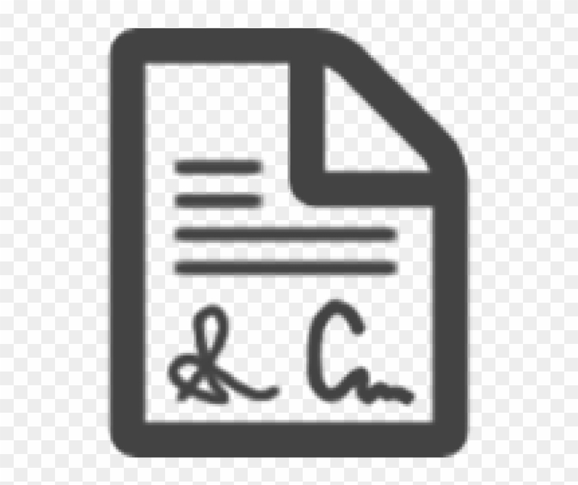 Múltiples Firmas En Un Documento - Sign Clipart