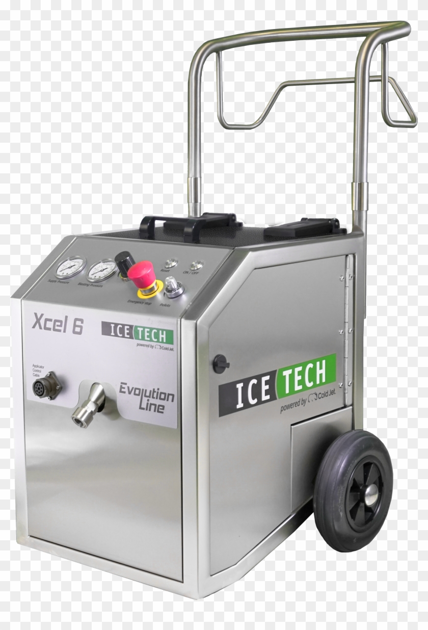 Our Standard Xcel 6 Dry Ice Blasting Machine Package - Dry Ice Clipart #4376826