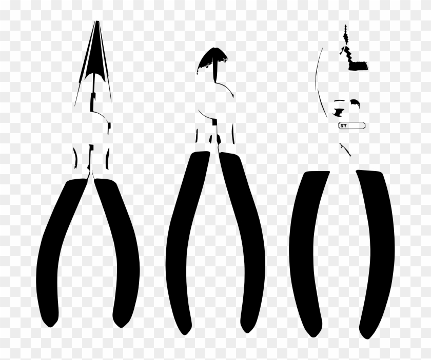 Clip Is A Brick Clipart Icon Png - Alicate De Bico Vetor Transparent Png