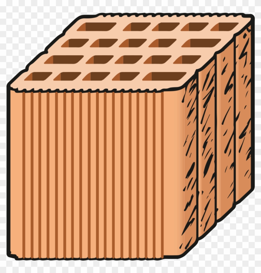 3 Hollow Brick - Box Clipart #4377022