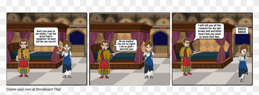 Brutus And Portia - Portia And Brutus Comic Strip Clipart #4377351