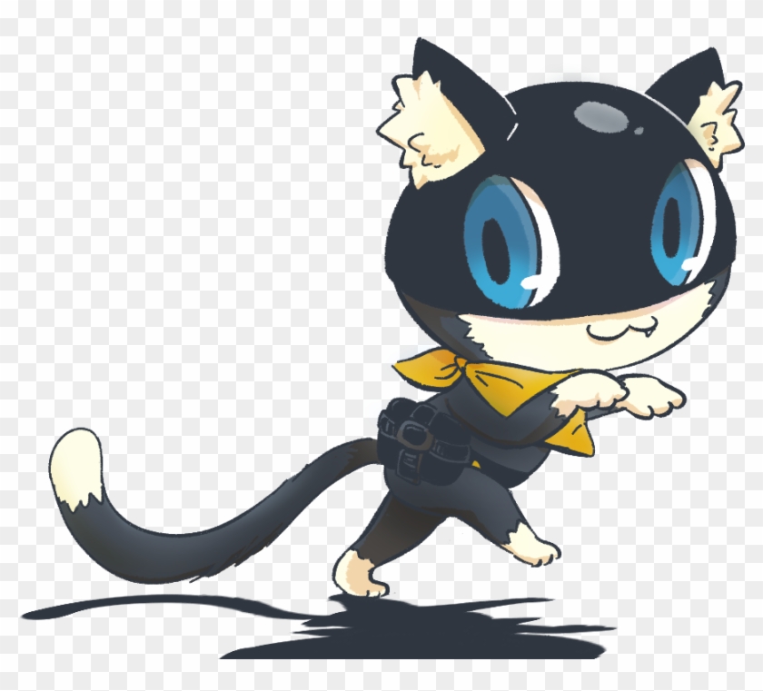 ^・ω・^)ﾉ - P5 Mona Clipart