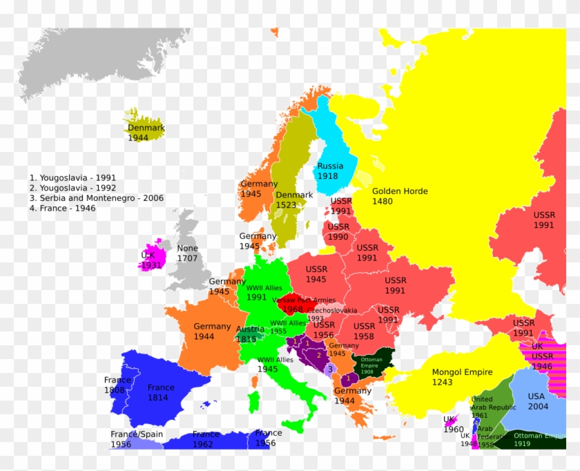 Countries Of Europe Last Subordination Png - Europe Map Countries 2014 Clipart #4377441