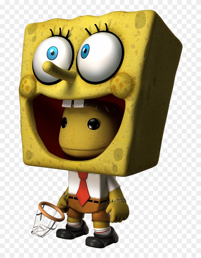 Spongebob Little Big Planet , Png Download - Spongebob Little Big Planet Toys Clipart