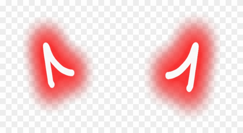 #freetoedit #horns #neon #tumblr #devil #remixit - Cute Devil Horn Png Clipart