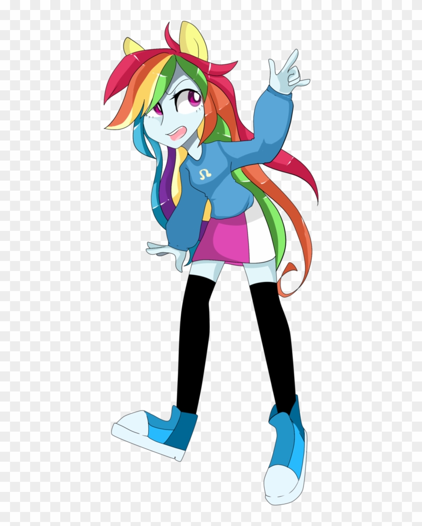 Catzino, Converse, Devil Horn , Equestria Girls, Humanized, - Cartoon Clipart #4377606