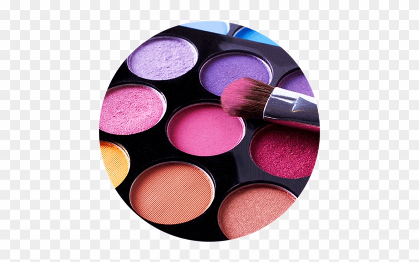Coloured Powder Press For Make-up - Eye Shadow Clipart #4377833