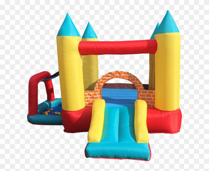 Bouncy Castle - Bounce House Transparent Background Clipart #4377869