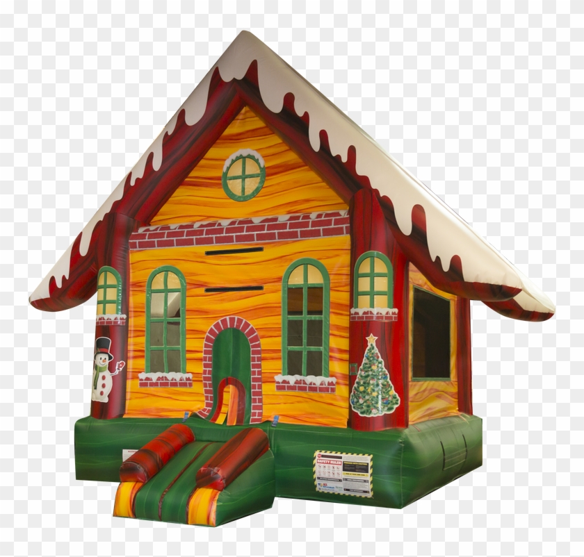 Holiday Fun Bounce House - House Clipart #4378087