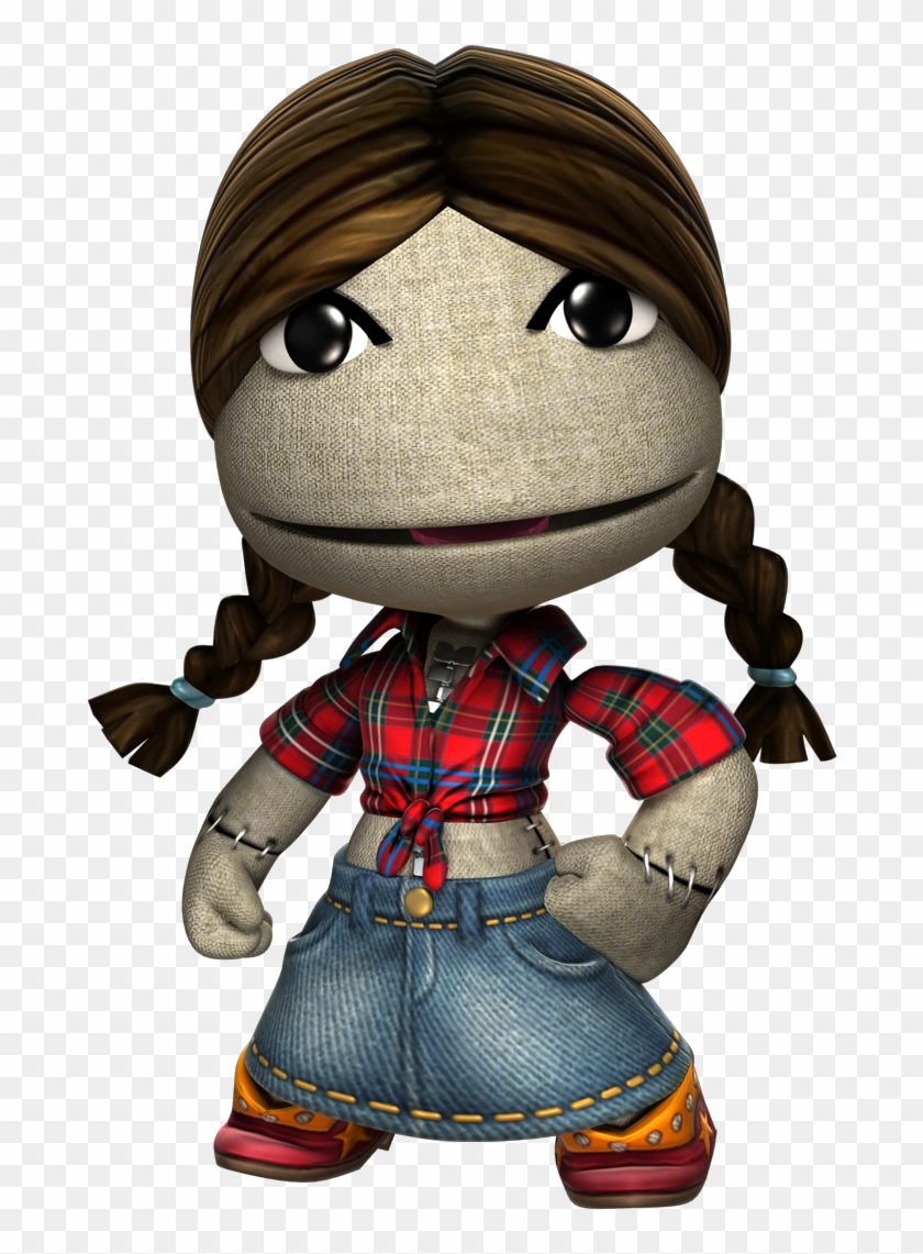 Little Big Planet 3 Sackgirl Clipart #4378187