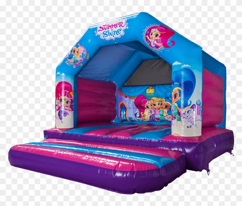 Shimmer & Shine - Shimmer And Shine Bouncy Castle Hire Clipart #4378191