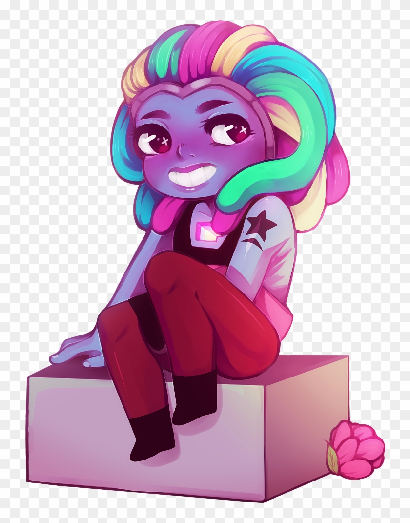 Aww Little Rainbow Mom Bismuth, Steven Universe, Pin - Bismuth Steven Universe Chibi Clipart #4378595