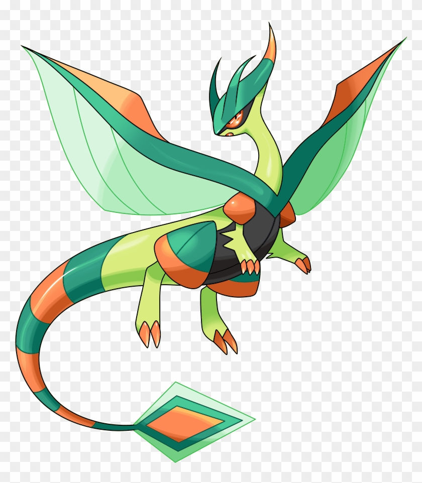 Yx3yrpi - Pokemon Tipo Dragon Tercera Generación Clipart
