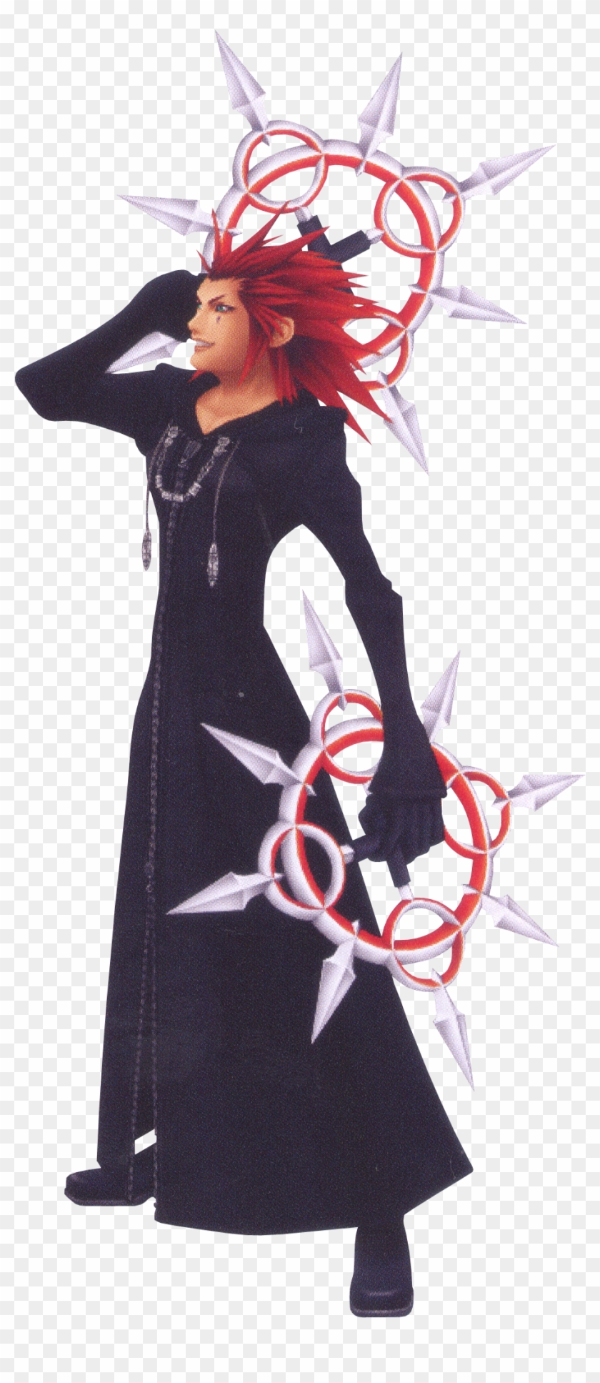 Axel - Axel Kingdom Hearts Render Clipart