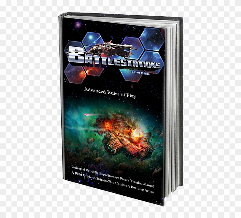 Battlestations Second Edition Hardcover Rulebook - Action Figure Clipart